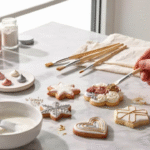 Decorating Cookies with Edible Glitter